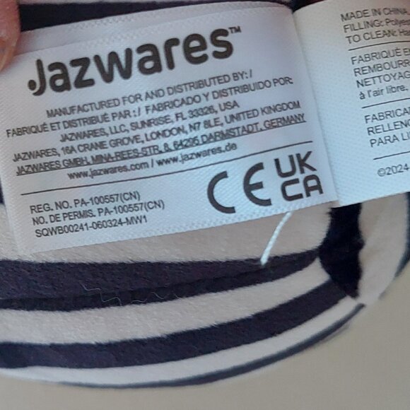 2024 Squishmallow Plush BEETLEJUICE Tim burton 7.5" Halloween Limited Edition - Picture 5 of 5